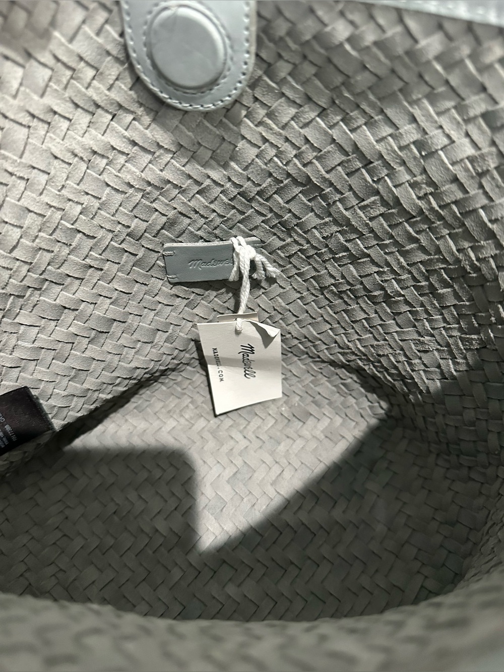 Madewell Woven Leather Shoulder Bag - Picture 7 of 9
